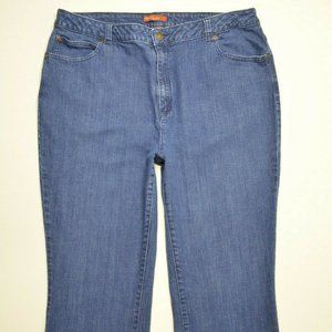 LIZ & Me Signature PLUS Size 4 Womens SHORT Bootcut STRETCH‎ Jeans CATHERINES